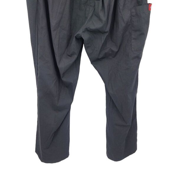 Dickies Black 2X TL Work Pant Elastic Drawstring Waist Pocket Lightweight Cotton - Picture 10 of 11